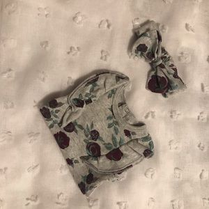 Floral Baby BodySuit